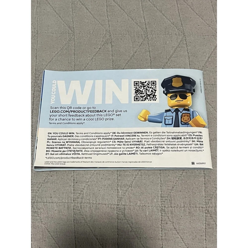 LEGO City 60498 Farm Tractor Instructions Manual Only